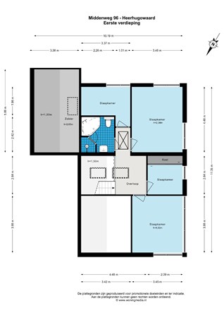 Floor plan - Middenweg 96, 1702 HC Heerhugowaard 